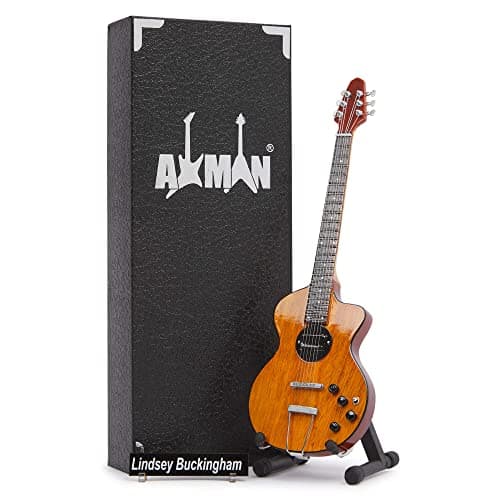 Image of Lindsey Buckingham Guitar Miniature Replica | Fleetwood Mac | Handmade Music Gifts