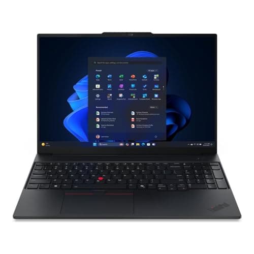 Image of Lenovo ThinkPad E16 Gen 3 Laptop AMD Ryzen 5 7530U 6-Core 16GB DDR5 RAM 512GB SSD 16" WUXGA IPS Display Windows 11 Pro Radeon 760M Graphics USB4 HDMI USB-C Wi-Fi Bluetooth - 21ST001JUK