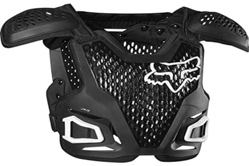 Image of Fox Racing - Youth R3 – Motocross Chest Protector – Lightweight, Neck Brace Compatible, Non-Slip Fit, Guards, Motocross, Black, OS