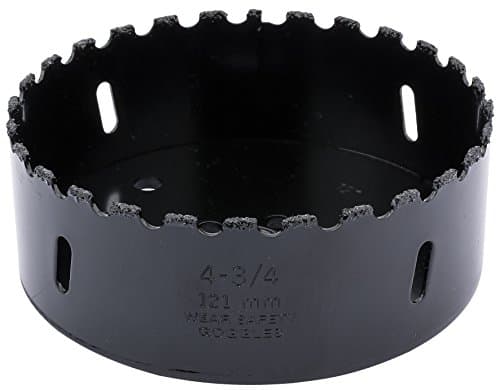 Image of Draper 34970 Expert Tungsten Carbide Grit Hole Saw, 121mm