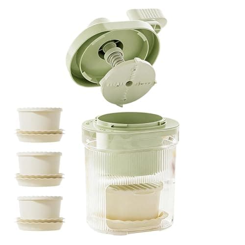 Image of Portable Hand Crushed Ice Crusher with Glasses Included | Counter Appliance, Ideal for Bar, Cocktail Party, Kitchen, Children and