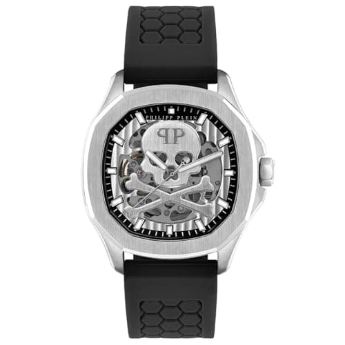 Image of Philipp Plein Men Analogue Automatic Watch $keleton $pectre
