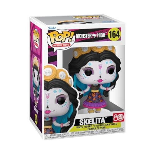 Image of Funko Pop! Vinyl: Mattel: Monster High - Skelita Calaveras - Collectable Vinyl Figure - Gift Idea - Official Merchandise - Toys for Kids & Adults - Model Figure for Collectors and Display