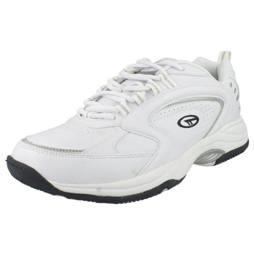 Image of Hi-Tec Mens Blast Trainers White Silver - Size 13