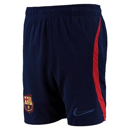 Image of NIKE 2022-2023 Barcelona Dry Strike Shorts (Obsidian) - Kids