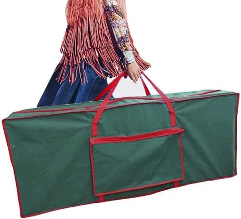 Image of Ram© Christmas Tree Storage Bag Fabric Xmas Tree Fabric Decor Holiday Store Bag Upto 9FT Tree