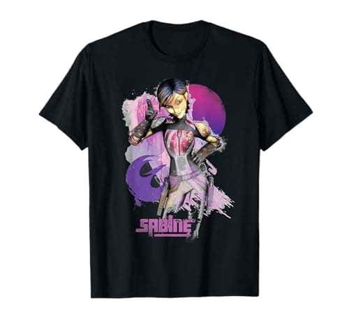 Image of Star Wars Rebels Sabine Wren Mandalorian Warrior T-Shirt