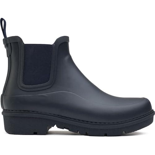 Image of Fitflop Women's Ankle Boot, Midnight Navy, 3 UK