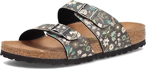 Image of Birkenstock Sydney Vegan Flower Teal Birko-flor N 37 N EU