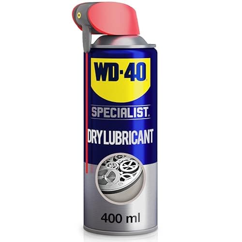 Image of WD-40 Specialist Dry Lubricant 400ml, Enhanced Lubricant Spray for Locks, Latches, and Pliers, Water Resistant & Weather Protection for Doors and Windows, Dust Resistant Dry Lube