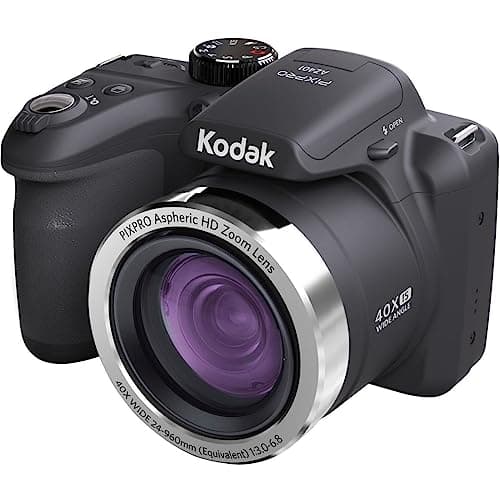 Image of Kodak PIXPRO Astro Zoom AZ401-BK 16MP Digital Camera with 40X Optical Zoom and 3" LCD (Black) (Renewed)