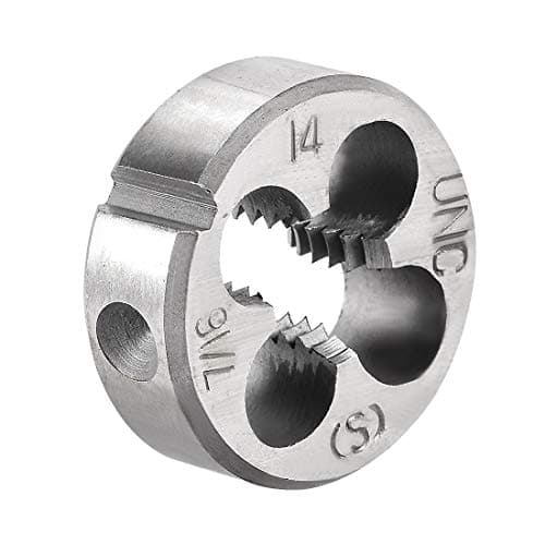 Image of sourcing map 7/16-14 UNC Round Die, Machine Thread Right Hand Threading Die, Alloy Tool Steel Screw Thread Cutting Die