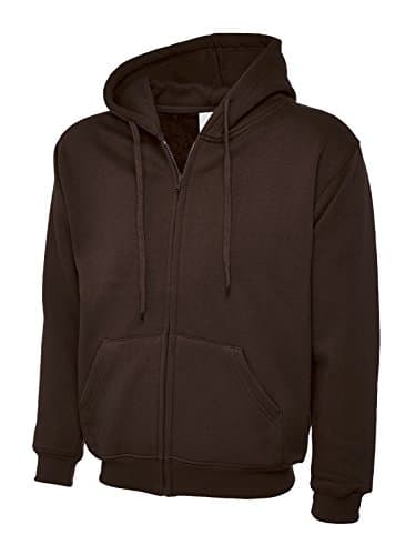Image of Adults Classic Full Zip Hooded Sweatshirt
