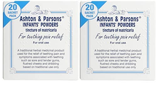 Image of 2 X Ashton and Parsons Teething Pain Relief Powders 20 Sachets Ashton & Parsons