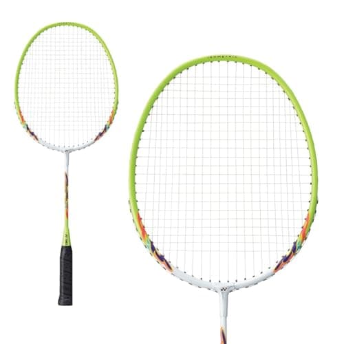 Image of YONEX MUSCLE POWER 2 BADMINTON RACKET JUNIOR - White/Yellow