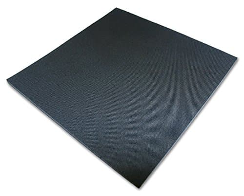Image of EPDM Rubber Sheet - 1.5mm Thick - Weather, Ozone, Water Resistant (500mm x 500mm)