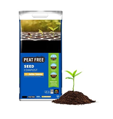 Image of 10L John Innes Seed Compost Peat Free High Phosphate Seed Potting Soil Loam Grit & Fertiliser