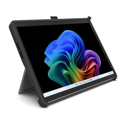 Image of Kensington BlackBelt Rugged Case for Surface Pro 9, Protective Sleeve Case for Microsoft Tablet, Water Resistant & Drop-Tested Laptop Case for Surface Pro with Hand Strap (K96541WW)