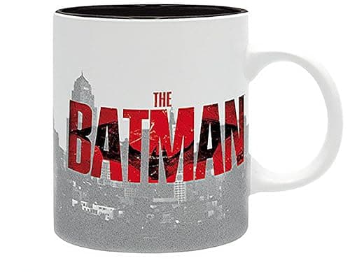 Image of ABYstyle DC Comics The Batman Red Silhouette Mug