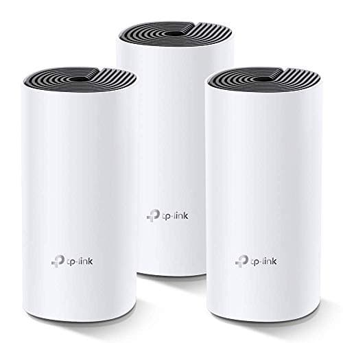 Image of TP-Link Deco M4 Whole Home Mesh Wi-Fi System, Seamless and Speedy up to 4000 sq ft Coverage, Work with Amazon Echo/Alexa and IFTTT, Pack of 3 (Renewed)