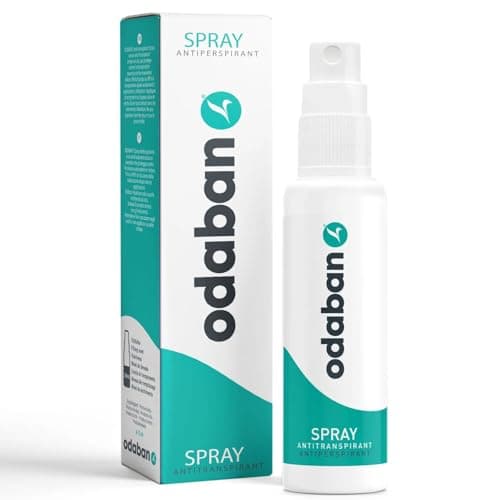 Image of Odaban Antiperspirant Deodorant Spray, Clinical Strength Aluminium Chloride Strong Antiperspirant Hyperhidrosis Treatment Sleep Spray for Excessive Sweating, 30 ml (Pack Of 1)