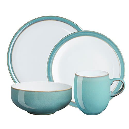 Image of Denby Azure 16-Piece Dinnerware Set