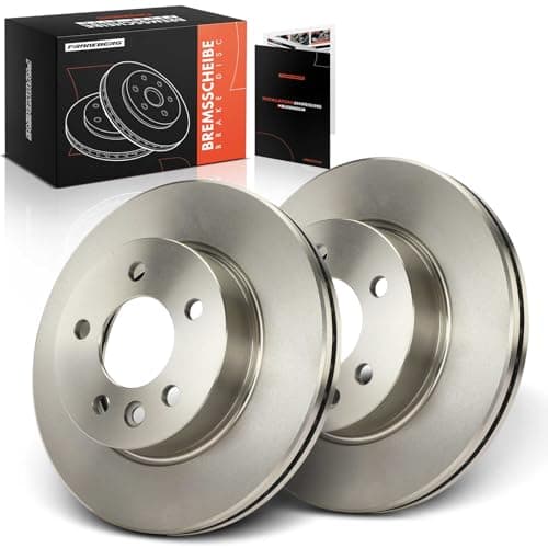 Image of Frankberg Brake Disc Set incl. 2x Discs Front Vented Ø303mm Compatible with TG.E Platform/Chassis UZ TG.E Box Replace# 2N0615301A,65508030000