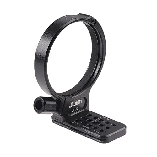 Image of Hersmay Tripod Collar Mount Ring for Sigma 100-400 F5-6.3 DG DN OS Lens(E Mount/L Mount/FX Mount),for Sigma 105mm F1.4 DG HSM Art(EF Mount/FX Mount/E Mount/L Mount) Built-in Arca Quick Release Plate