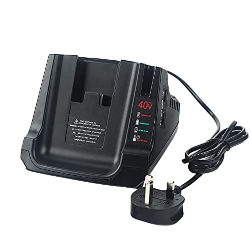 Image of JANRI Replacement BDC2A BDC2A36 Charger compatible with Black and Decker 36V-40V Lithium Ion Battery ‎BL2536-XJ BL20362-XJ BL2536 BL2036 BL1536 BL1336 BL20362,work for cordless strimmer GLC3630l20