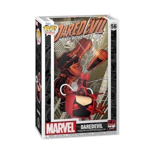Image of Funko Pop! Comic Cover: Dd 60th – Daredevil #1​ - Collectable Vinyl Figure - Gift Idea - Official Merchandise - Toys for Kids & Adults - Movies Fans - Model Figure for Collectors and Display