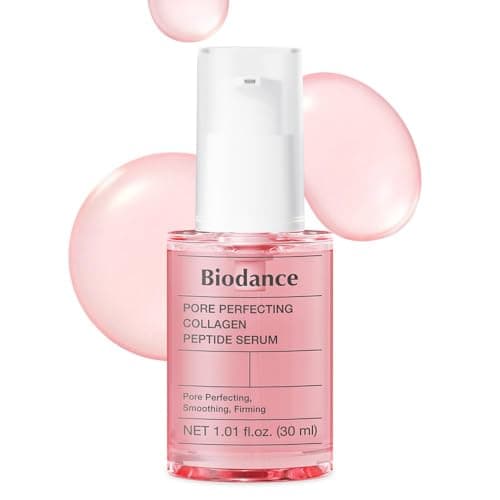 Image of BIODANCE Pore Perfecting Collagen Peptide Serum, Skin Firming & Radiance Boost, Plumping, Pore Care, Makeup Prep Serum for All Skin Types, Korean Skin Care, Gifts for Women | 1.01 fl.oz x 1 ea