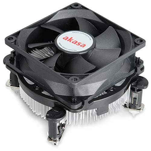 Image of Akasa Dual Socket Value Cooler | CPU Cooler | VRM Cooling | Aluminium Heatsink | Low Noise PWM Fan | TDP 73W | Designed for Intel LGA775, LGA115X, LGA1200 | AK-CCE-7102EP