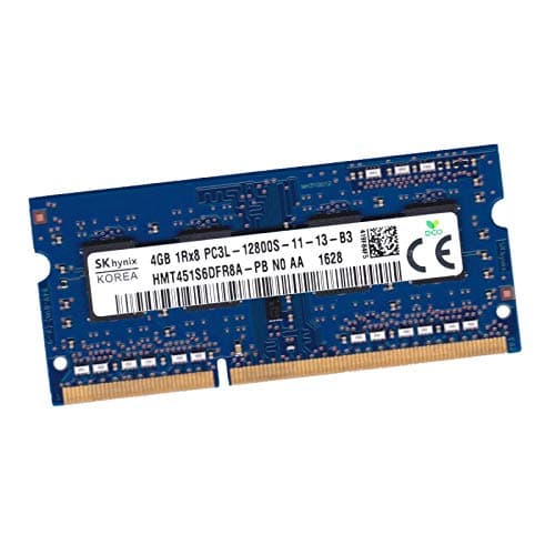 Image of HYNIX 4GB RAM HMT451S6DFR8A-PB SODIMM DDR3 PC3L-12800S 1600Mhz 1Rx8 1.35v CL11