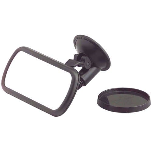Image of hr-imotion blind spot mirror with suction mount & Adapter [Made in Germany | adjustable | easy installation] - 10410601