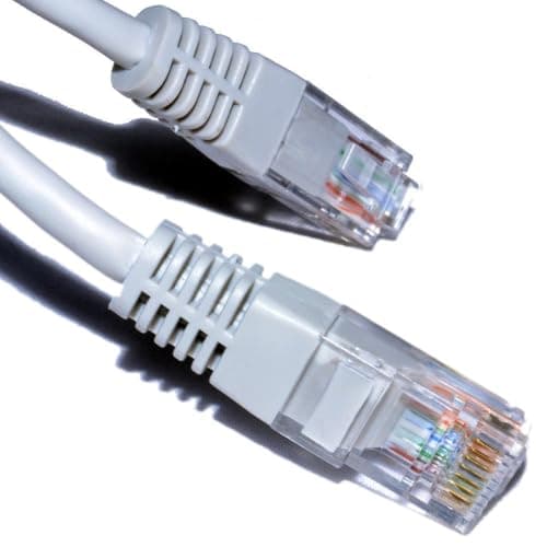 Image of kenable Grey Network Ethernet RJ45 Cat5E-CCA UTP Patch 26AWG Cable Lead 15m