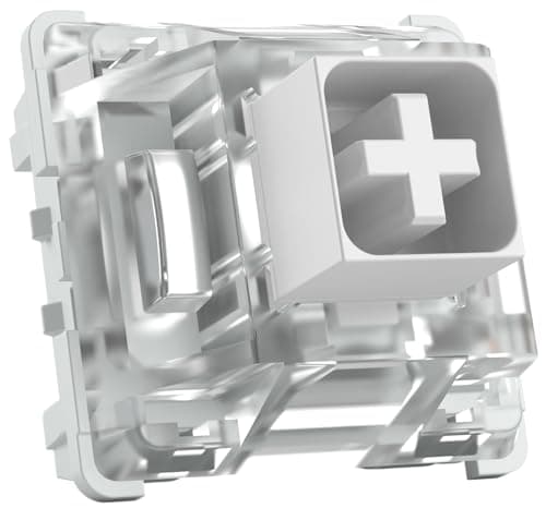Image of GLORIOUS Gaming 120x Kailh Mechanical Keyboard Switches (Box White) - Clicky & Fast, 45g Actuation Force, Waterproof & Dustproof, 3-Pin Mount, SMD-LED Compatible, Box Range - Kailh White
