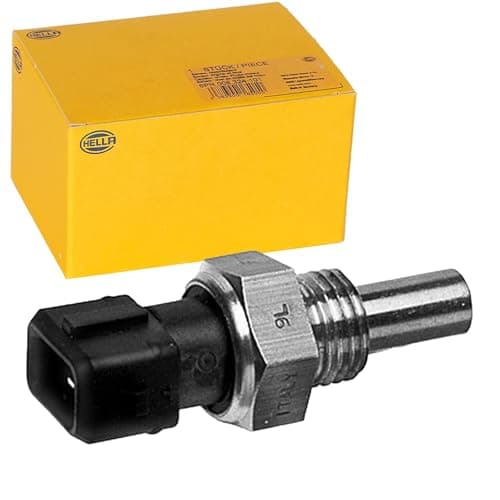 Image of HELLA 6PT 009 107-211 Sensor, coolant temperature - 12V - 1-pin connector - Bolted