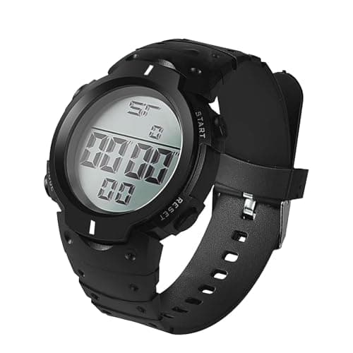 Image of JBLJDWD Referee Watch, Digital Watch, Stopwatch Wrist Stop Watches Suitable Men Women Running Swimming & Outdoor Training with Alarm/Timer Backlight Nighttime (Black and White)