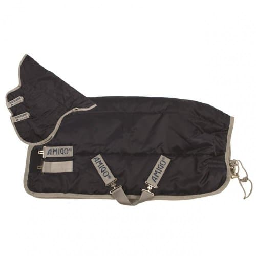 Image of Horseware Amigo Insulator Plus 200g Medium Stable Rug Navy/Silver 5-9"