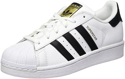 Image of adidas Originals Kid's Unisex Superstar (Cloud White/CORE Black/Cloud White Multi Size: 5 Big Kid