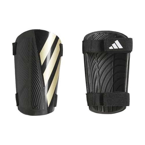 Image of adidas Unisex TIRO SHINGUARD TRAINING, Black/Gold Metallic/White, S