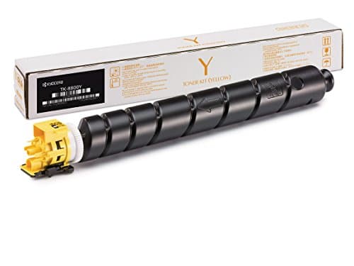 Image of Kyocera TK-8800Y Laser Toner Yellow Original Premium Printer Cartridge 1T02RRANL0 for Ecosys P8060cdn One Size