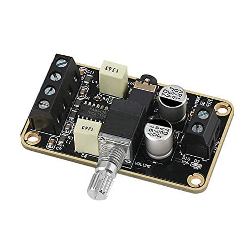 Image of DollaTek Audio Amplifier Board, PAM8406 Digital Power Amplifier Board 5W+5W Immersion Gold Stereo Amp 2.0 Dual Channel Mini Class D DC5V Amplify DIY Circuit Module