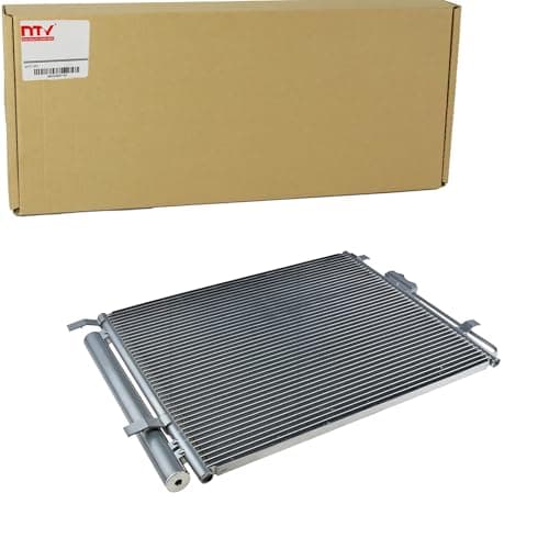 Image of NTY CCS-HY-026 Air conditioning condenser for HYUNDAI SANTA FE with dryer, Aluminium