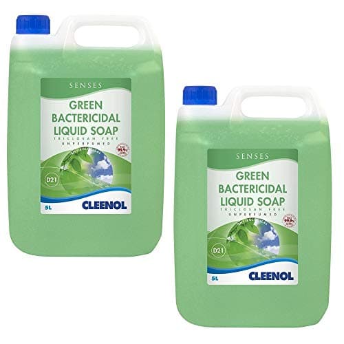 Image of Senses Green Bactericidal Liquid Soap - 5 Litre x2