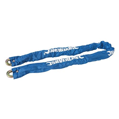 Image of Silverline 719795 Sleeved High-Security Chain 1200 mm , Yellow