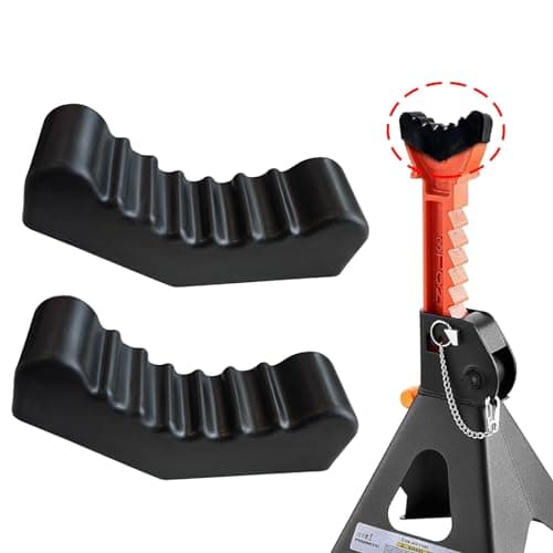 Image of 3Ton Car Jack Stand Rubber Pad Slotted Guard Support Block Lifting Lift Frame Rail Pinch Weld Protector Anti-Slip Floor Adapter Cushion