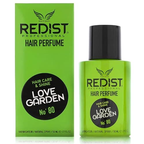 Image of Redist Hair Perfume 50ml Love Garden | Nourishing Hair Mist | Odor Neutralizer & Shine Enhancer | Anti-Static Formula | Long-Lasting Floral Fragrance for Women & Men | Travel Size Spray