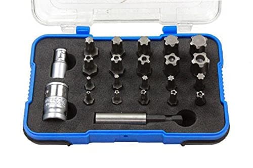 Image of US PRO Tools 23 Piece Torx & Torx Plus Security Bit Set T10 - T60-2269