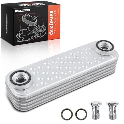 Image of Frankberg Oil Cooler Engine Compatible with Defender LD L316 Discovery II L318 2.5 TD5 4x4 SUV 1998-2016 DA1127